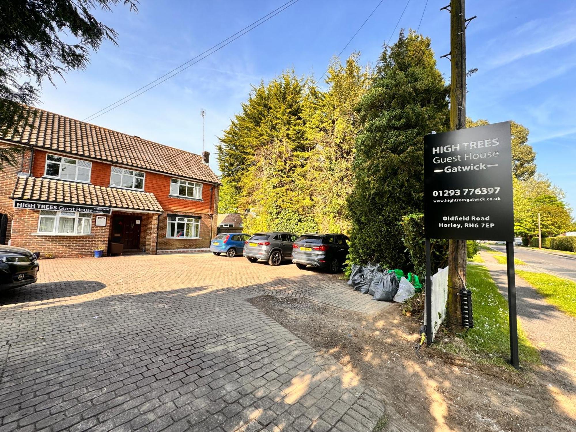 High Trees Guest House Gatwick Horley Buitenkant foto