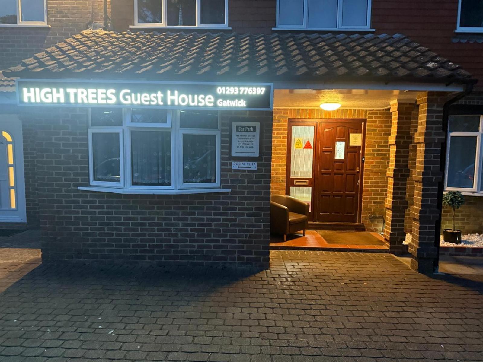 High Trees Guest House Gatwick Horley Buitenkant foto